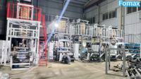 Machine d'extrusion de film plastique PE HDPE LDPE à haut rendement, machine de soufflage de film PE, machine de fabrication de sacs en plastique, ligne de production
