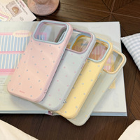 Coque de téléphone ondulée multicolore antichute souple et protectrice pour iPhone 17 Pro Max