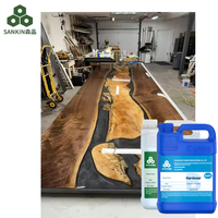 Epoxy époxy à durcissement rapide Crystal Clear Kit de résine époxy résistante aux UV pour River Table Liquid Glass Deep Casting Resin Deep Verser
