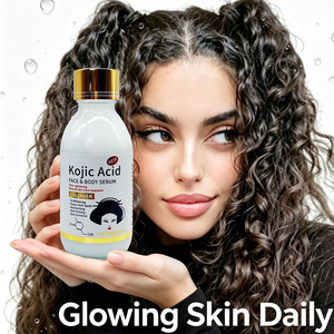 Sérum Éclaircissant OEM à l'Acide Kojique et au Collagène pour l'Élimination du Mélasma, l'Éclaircissement des Taches Brunes et le Remodelage Cutané Visage et Corps - Product Image 3