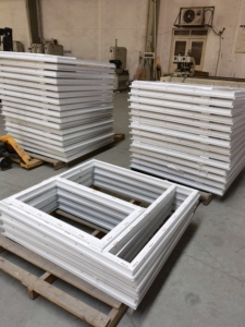 Chất lượng cao uPVC nghiêng và biến cửa sổ với con lăn màn trập PVC cửa sổ - Product Image 5