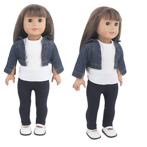 <span class=keywords><strong>Delantal</strong></span> para Muñeca de 18 Pulgadas, Trajes de Mamá, Plástico PC, Moda, Dibujos Animados, Modelo DIY, Vestido de Juguete para Todas las Muñecas - Product Image 2
