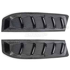 Kit carrosserie noir brillant style sport pour Honda Civic 10ème génération 2016-2020, couvre-volets latéraux arrière, accessoires de voiture - Product Image 6