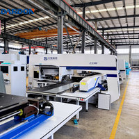 Punzonadora CNC ES300, Prensa Punzonadora Automática de Torreta para Procesamiento de Chapa Metálica, Industria de Paneles Eléctricos HVAC