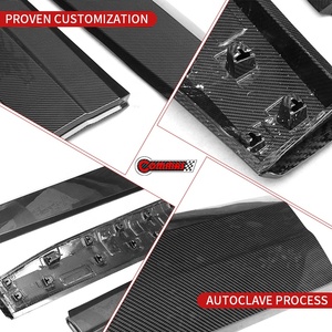 สเกิร์ตข้างคาร์บอนไฟเบอร์แบบแห้งสไตล์ OEM สำหรับ Lotus Eletre คาร์บอน PrePreg แท้ ชุดต่อขยายสเกิร์ตข้าง - Product Image 2