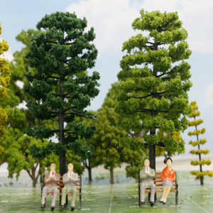 Mô hình vật liệu nhựa 3.5cm cây quy mô nhỏ cho bụi cây mô phỏng cảnh quan bố trí tàu - Product Image 4