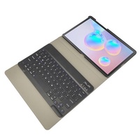 Étui de protection avec clavier sans fil USB et pavé tactile pour tablette Samsung Tab A8.0 T290/T295