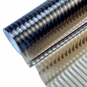 Película de Vinilo Autoadhesiva con Efecto de Vidrio Estriado Moderno <span class=keywords><strong>para</strong></span> Puertas y <span class=keywords><strong>Ventanas</strong></span> - Product Image 1