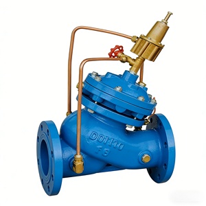 Sistema de Suministro de Agua Contra Incendios con Brida Pintada de Hierro Fundido AX742X para Estabilización y Alivio de Presión de Tuberías DN40 a DN200 - Product Image 5