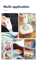 Pompe à vide électrique pour sacs de compression sous vide, pompe d'extraction d'air automatique rechargeable par USB pour le stockage de filament d'imprimante 3D