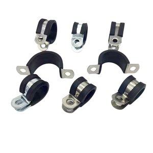Steel Oil <strong>Pipe</strong> <strong>Fixing</strong> <strong>Clamp</strong> Equipment with Rubber Strip and Wire <strong>Clamp</strong> for Various Pipelines - Product Image 6