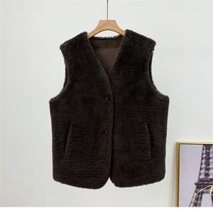 Gilet Casual in Pelle di Pecora per Donna, <span class=keywords><strong>Giacca</strong></span> Corta in Vera Pelliccia di Lana, Calda e Confortevole JT3319 - Product Image 2