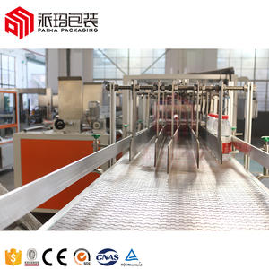 Machine <span class=keywords><strong>d</strong></span>'emballage de cartons automatique tout-en-<span class=keywords><strong>un</strong></span> de type à chute, pliage, scellage, chargement latéral, enveloppement <span class=keywords><strong>autour</strong></span> du carton - Product Image 3