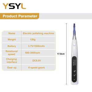 Mesin pemoles gigi elektrik nirkabel, mesin penyemir gigi elektrik Multi-gear dapat disesuaikan - Product Image 2