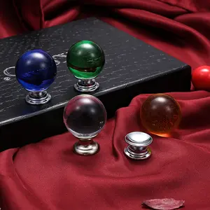 Wholesale Decorative Popular Colorful K5 Crystal Bubble Knob