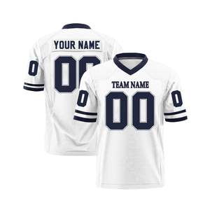 Camiseta de equipo personalizada, camiseta de práctica de fútbol de poliéster duradero con impresión de transferencia por sublimación - Product Image 4