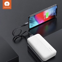 Nouveaux produits de conception, vente rapide, batterie externe portable universelle avec 2 sorties USB, 10000 mAh