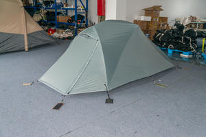 เต็นท์เดินป่าแบบสองชั้นกันน้ำ PU5000 มม. น้ำหนักเบาพิเศษ สำหรับปีนเขา ตั้งแคมป์ ป้องกันพายุฝน - Product Image 5