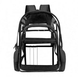 Custom Fashion <b>Large</b> Capacity Waterproof Clear Bag Transparent Pvc Plastic School <b>Back</b> <b>Pack</b> Backpack - Product Image 6