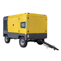 Compresseur d'air mobile diesel Atlas Copco V900, 25 bar, 360 psi, Atlas 800cfm, 900cfm, haute pression