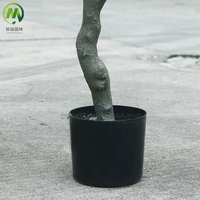 Arbre d'érable artificiel rouge populaire en promotion, arbre d'érable japonais en plastique pour décoration extérieure ou intérieure