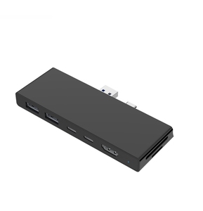 2 puerto usb-c a micro usb-Hd <span class=keywords><strong>multipuerto</strong></span> Av Digital <span class=keywords><strong>Hub</strong></span> para surface pro 7 tipo C <span class=keywords><strong>Hub</strong></span> usb tipo C a 3-Port Usb 3,0 <span class=keywords><strong>Hub</strong></span> - Product Image 1