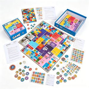 Cartas de Juego Familiares Portátiles Ecológicas de Lujo Personalizadas al por Mayor, de Gran Tamaño, para Fiestas y Uso Familiar con Impresión Personalizada - Product Image 4