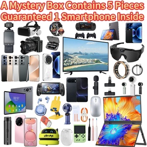 Guaranteed Smartphone Inside Big Electronics Mystery Box 5 Random Gadgets 5G Phone TV Smart Ring Earbuds <b>Tablet</b> Gift Luxury Blin - Product Image 2