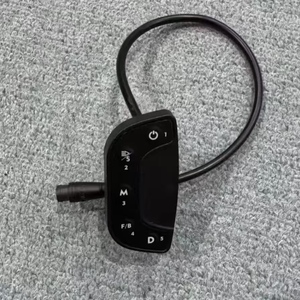 Pièces de trottinette électrique : Bouton d'assistance auxiliaire Liviae, interrupteur de commande au guidon compatible avec l'accélérateur à écran NFC Liviae - Product Image 5