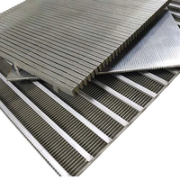 Elemen Filter Kawat Baja Tahan Karat Akurasi Tinggi, Layar Johnson Khusus, Panel Filter Layar Berlubang untuk Cairan