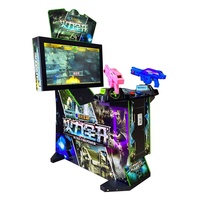 Machine de jeu de tir à monnayeur avec double pistolet, écran LCD HD, cabinet métallique, ultra puissance de tir, personnalisable, prix usine