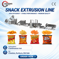 Machine à fabriquer des Kurkure/Cheetos/Nik Naks croustillants, ligne de production continue de snacks avec types frits et cuits au four