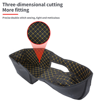 Accessoires pour scooter Zontes 368g : Tapis de coffre intérieur en cuir PU pour boîte de rangement