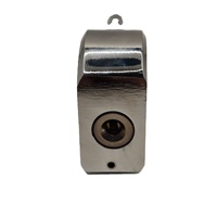 Cadenas en acier rond de 65 mm avec clé plate et clé à lame, à anse longue et anse courte, antivol et antirouille