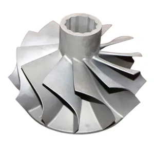 casting service single crystal turbine wheel blades rc jet engine parts bucket turbine blade for gas turbines