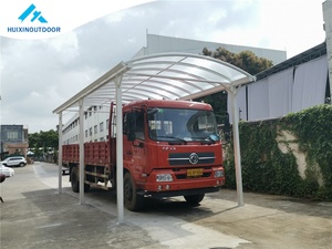 <span class=keywords><strong>2</strong></span>-Garage de voiture préfabriqué Aluminium Aluminium <span class=keywords><strong>Carport</strong></span> Pole 6X3m Préfabriqué RV Couverture Hangar Métal Allée Porte Auvent Nature Traité sous pression - Product Image 6