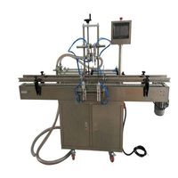 Machine de remplissage automatique de liquides, remplisseuse de bouteilles entièrement automatique, équipement de remplissage de haute précision pour jus, huile, eau, sauce