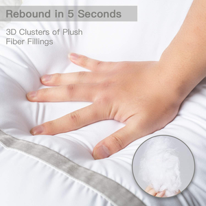 Hilton Gối 1000G Với Túi Thêu Gối Bao Gồm Xuống Duvet Và Gối Cho Khách Sạn - Product Image 5