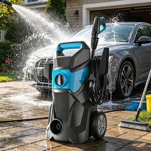 Nettoyeur Haute Pression Électrique Haute Puissance 2026 220V avec Pompe à Eau Automatique pour Voiture, Vélo, Maison, Jardin et Nettoyage <span class=keywords><strong>de</strong></span> Patio - Product Image 5