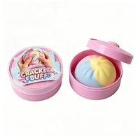 Jouets Squishies Créatifs en Forme de Raviolis Croustillants, Jouets Sensoriels Anti-Stress, Cadeaux de Fête