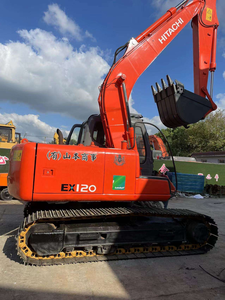 Exclusive Offer Used HITACHI EX120 Second Hand <b>Construction</b> 10 Ton Heavy <b>Machine</b> <b>Engineering</b> Digger with PLC Gearbox Pump China - Product Image 4