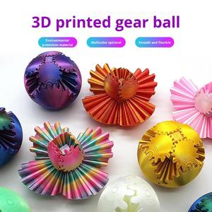 Cubo Antiestrés de Plástico Impreso en 3D, Versión de Exportación, Figura de Flor, Modelo Creativo, Venta Caliente Transfronteriza - Product Image 3