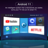 Reproductor Multimedia Android 11 con Rockchip RK3566 de Cuatro Núcleos, WiFi Dual, 4K, 2GB/16GB, Bluetooth, para Señalización Digital, al Mejor Precio