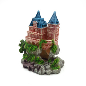 Ornamento per <span class=keywords><strong>acquario</strong></span> grotta acquatica nascondi capanna, rifugio per gamberetti Cichlid Hiding - Product Image 2