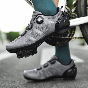 Tabolu Cycling Shoes Breathable Mesh Upper Road Bike Shoes Men Professional Cycling Footwear - Product Image 3