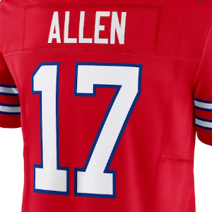 เสื้ออเมริกันฟุตบอลปักลาย17 ALLEN 0 keon coleman 86 Kincaid 58 Milano 88 Dawson knox 4 Cook 3 hamlin - Product Image 3