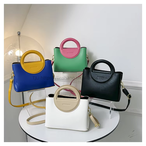 Retro Soft PU Leather Women's Large Capacity <b>Shoulder</b> Messenger Bag Single <b>Strap</b> Fashionable Zipper Cute Portable Tanjing - Product Image 3