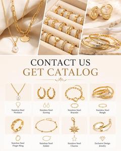 Wholesale Custom Geometric Gold Plated Stainless Steel <b>Rope</b> <b>Chain</b> Necklace for Unisex Trendy Jewelry Making - Product Image 5
