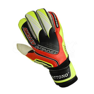 Nouveauté Gants de gardien de but professionnels en PU avec design personnalisé pour adultes Gants de football pour sports de plein air Protection des doigts en cuir - Product Image 4