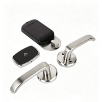 Record Time Control Alarm System Computer Remote Control Split Handle Hardware RFID Electronic Lock Split Hotel Card Door Lock